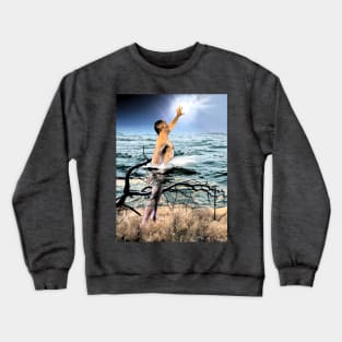 Earth Reaching Crewneck Sweatshirt